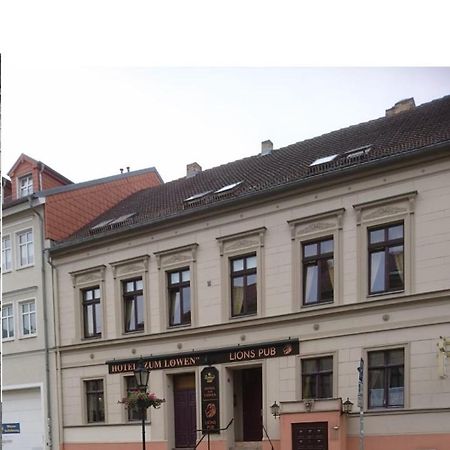 Hotel-Garni "Zum Loewen" Bad Freienwalde Exterior foto