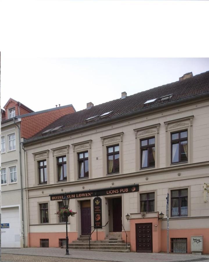 Hotel-Garni "Zum Loewen" Bad Freienwalde Exterior foto